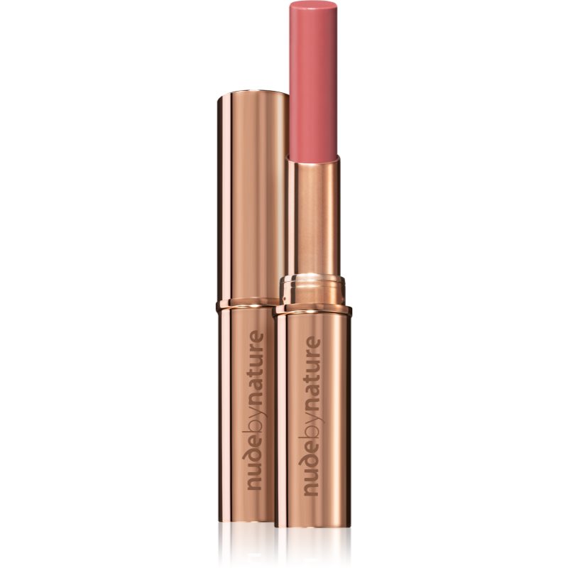 Nude by Nature Creamy Matte krémes rúzs matt hatással árnyalat 02 Sunset 2