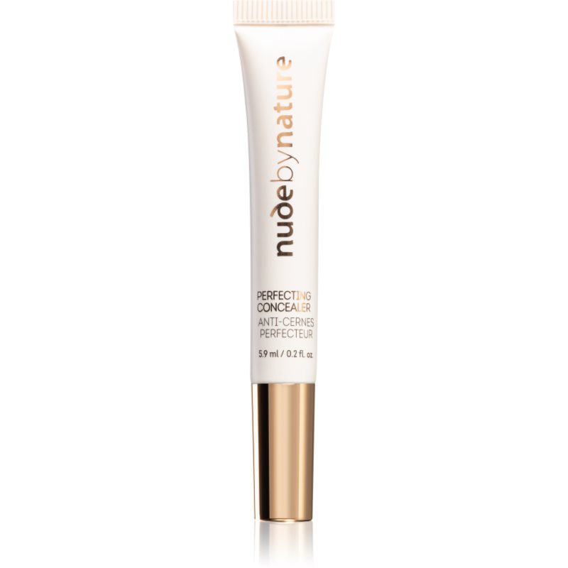 Nude by Nature Perfecting Concealer folyékony fedő korrektor árnyalat 02 Porcelain Beige 5.9 ml-Ár