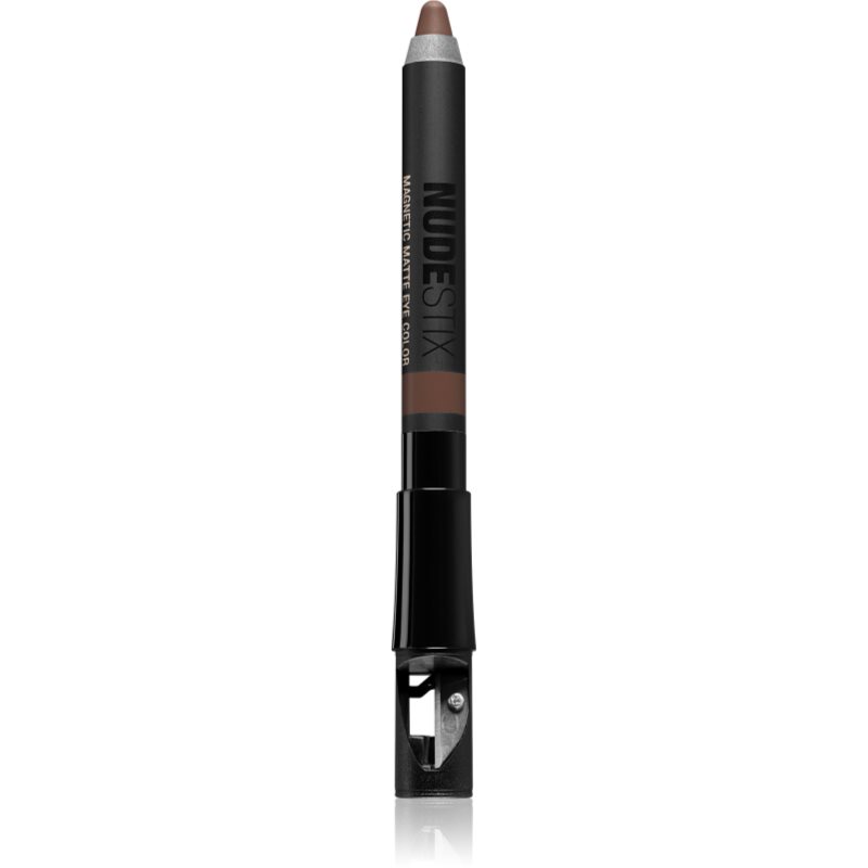 Nudestix Magnetic Matte univerzális ceruza szemre árnyalat Chocolate 2