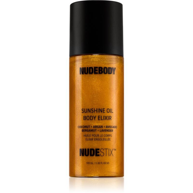 Nudestix Nudebody Sunshine Oil Body Elixir hidratáló testápoló olaj enyhe napbarnított hatással 100 ml-Ár