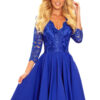 Numoco lace neckline dress