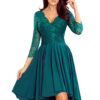 Numoco lace neckline dress