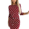 Numoco sports dress with ties and pockets