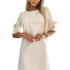 Numoco trapeze dress with flared sleeves