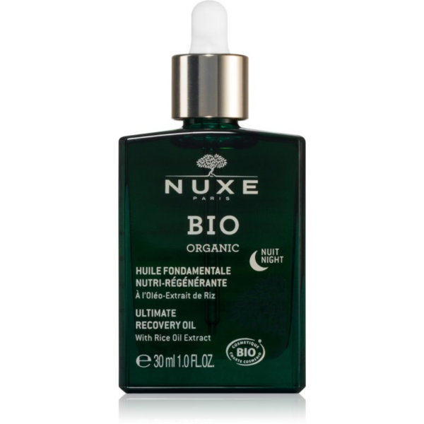 Nuxe Bio Organic Night Oil megújító olaj az arcbőr regenerálására és megújítására 30 ml-Ár