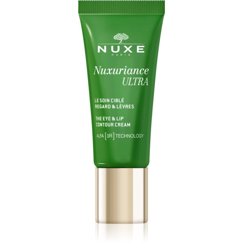 Nuxe Nuxuriance The Eye & Lip Contour Cream ránctalanító krém a szem köré és a szájra 15 ml-ár