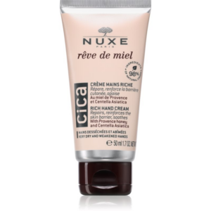 Nuxe Rêve de Miel Cica Rich Hand Cream tápláló krém kézre 50 ml-ár