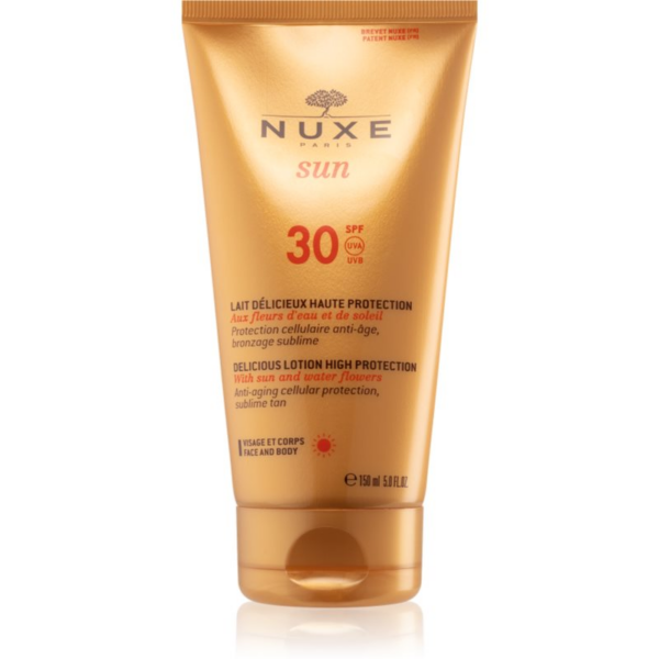 Nuxe Sun naptej arca és testre SPF 30 150 ml-Ár