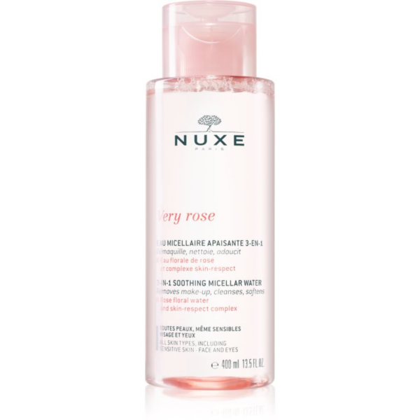Nuxe Very Rose nyugtató micellás víz az arcra és a szemekre 400 ml-Ár