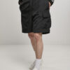 Nylon Cargo Shorts Black