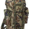 Nylon Military Backpack with Olive Mask