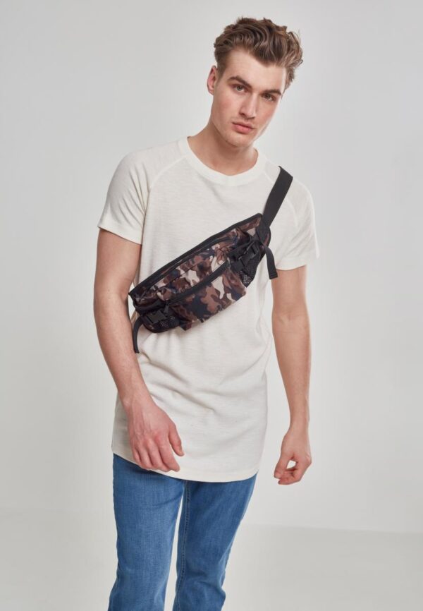 Nylon Waist Bag blk/browncamo