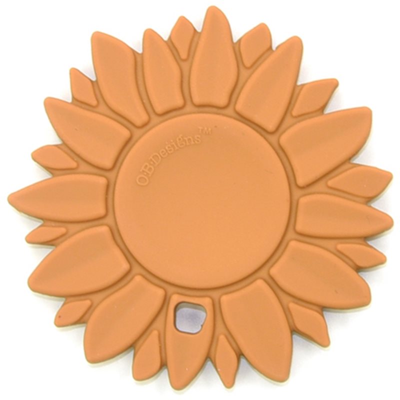 O.B Designs Sunflower Teether rágóka Ginger 3m+ 1 db-Ár