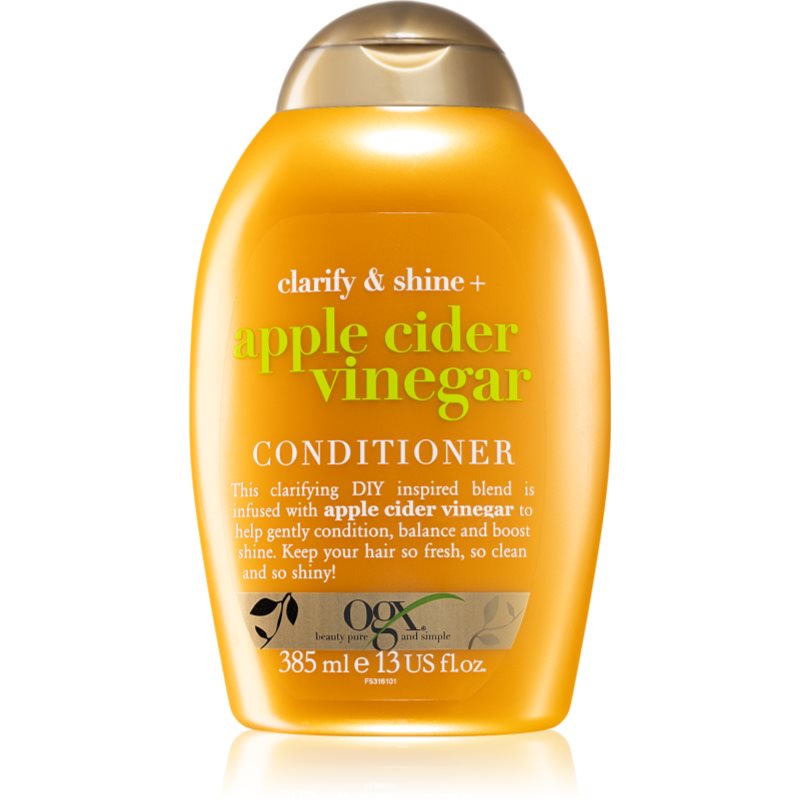 OGX Apple Cider Vinegar tisztító kondicionáló a fénylő és selymes hajért 385 ml-Ár