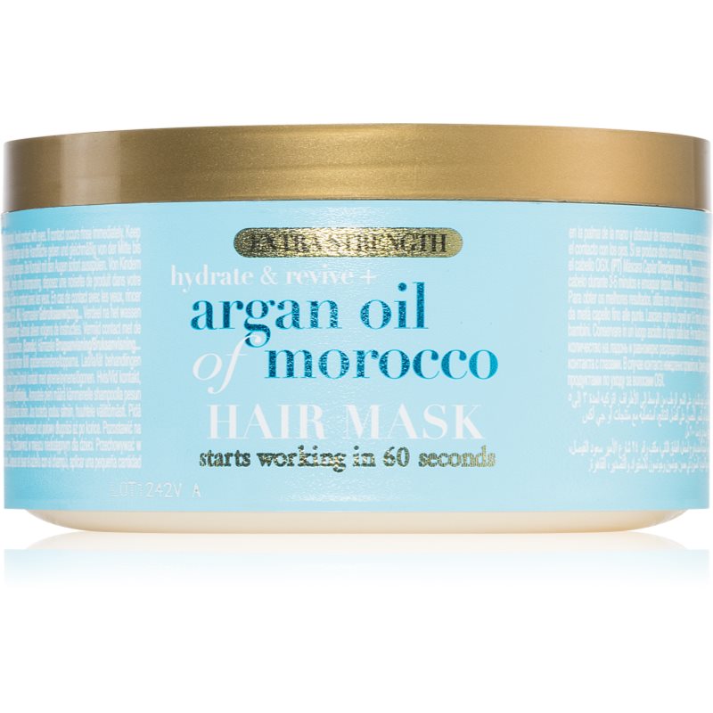 OGX Argan Oil Of Morocco Extra Strenght intenzív fiatalító maszk a károsult hajra 300 ml-Ár