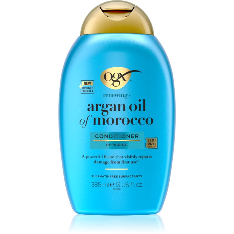 OGX Argan Oil Of Morocco erősítő kondicionáló a fénylő és selymes hajért 385 ml-Ár