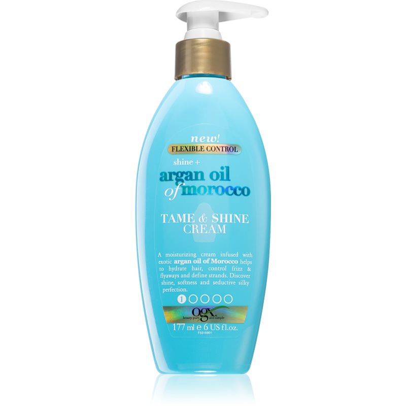 OGX Argan Oil Of Morocco kisimító krém a fénylő és selymes hajért 177 ml-Ár