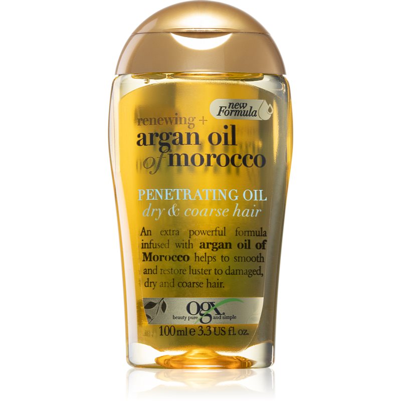 OGX Argan Oil Of Morocco tápláló olaj száraz és rakoncátlan hajra 100 ml-Ár