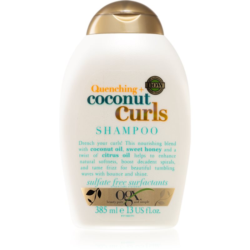OGX Coconut Curls sampon a hullámos és göndör hajra 385 ml-Ár