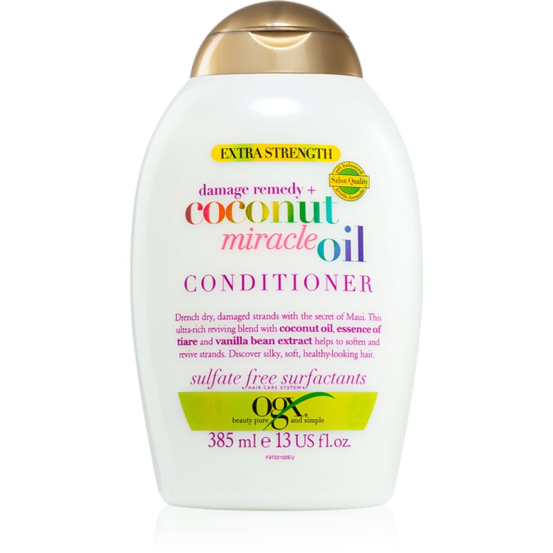 OGX Coconut Miracle Oil erősítő balzsam kókuszolajjal 385 ml-Ár