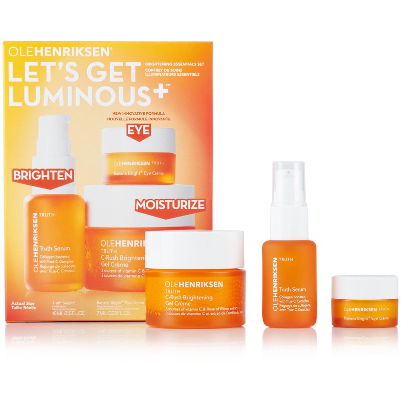 OLEHENRIKSEN Let's Get Luminous+ arcápoló szett-ár
