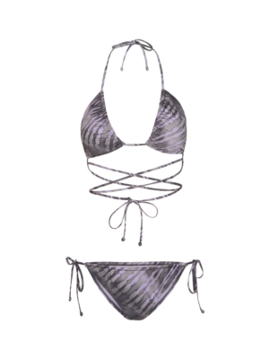 O'NEILL Bikini 'Becca'  szürke / világosszürke / lila-Hungary