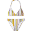 O'NEILL Bikini 'Venice Beach Party'  méz / fáradt rózsaszín / fekete / fehér-Hungary