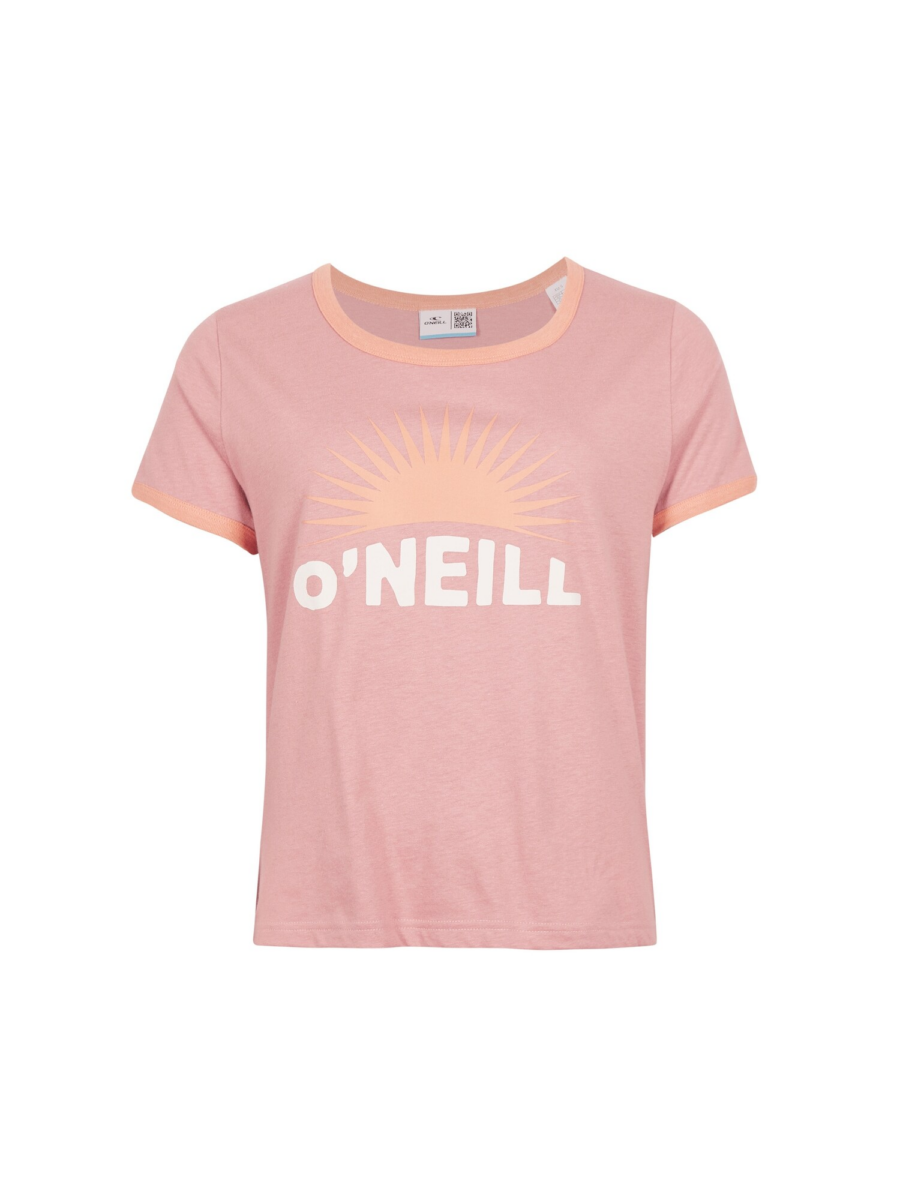 O'NEILL Póló 'Marri Ringer'  mályva / korál / piszkosfehér-Hungary