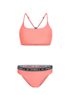 O'NEILL Sport bikini  őszibarack / rózsaszín / fekete / fehér-Hungary