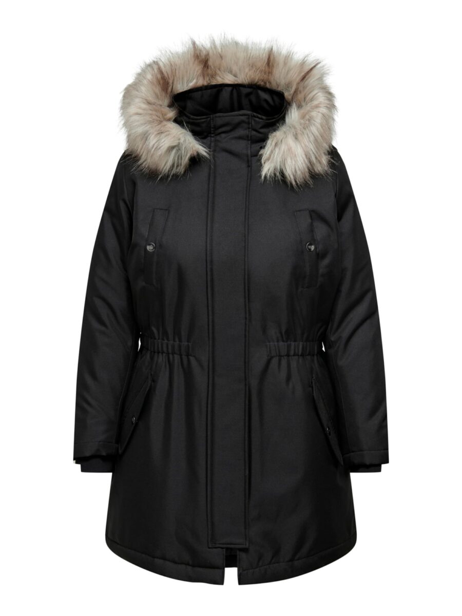ONLY Carmakoma Téli parka 'CARIrena'  fekete-hu