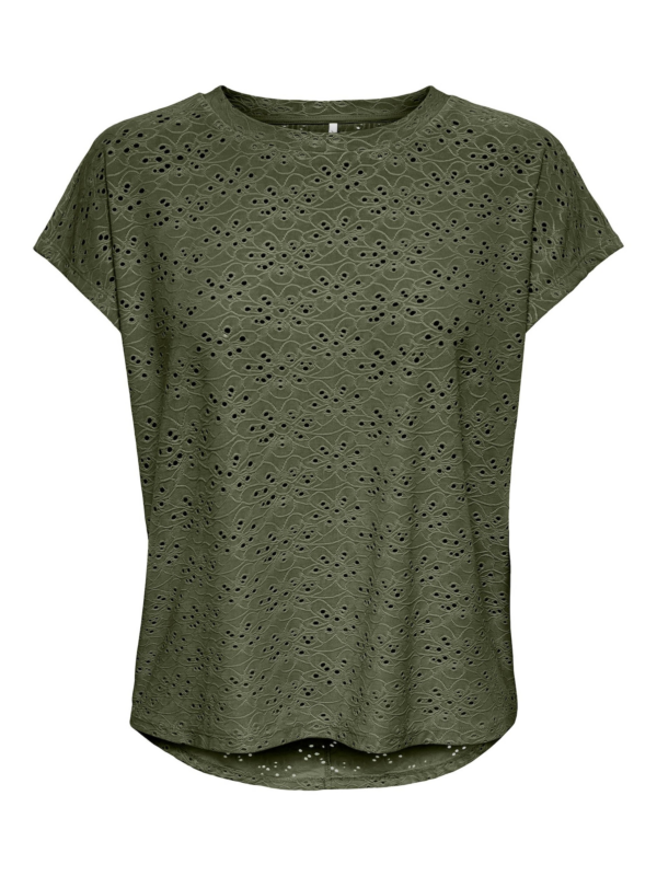 ONLY Póló 'Milla'  khaki-Hungary