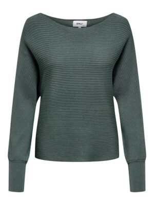 ONLY Pulóver 'ONLAdaline'  sötétzöld-hu