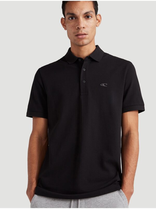 ONeill Men's Black Polo Shirt O'Neill Triple Stack - Men