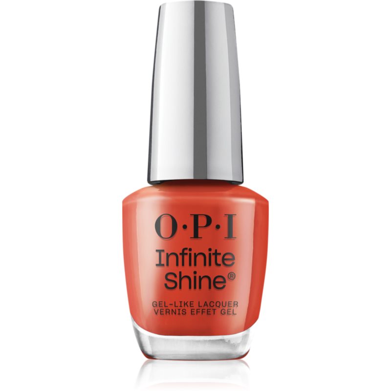 OPI Infinite Shine Silk körömlakk géles hatással Knock 'Em Red 15 ml-Ár
