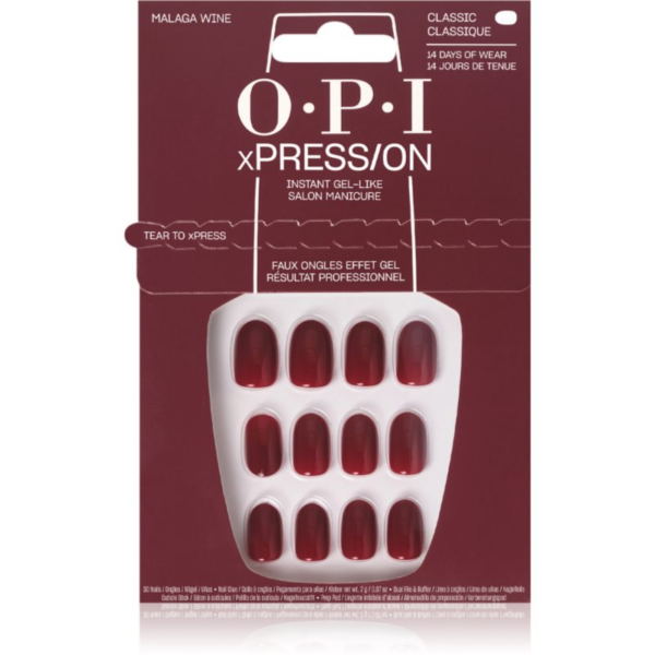 OPI xPRESS/ON műköröm Malaga Wine 30 db-Ár