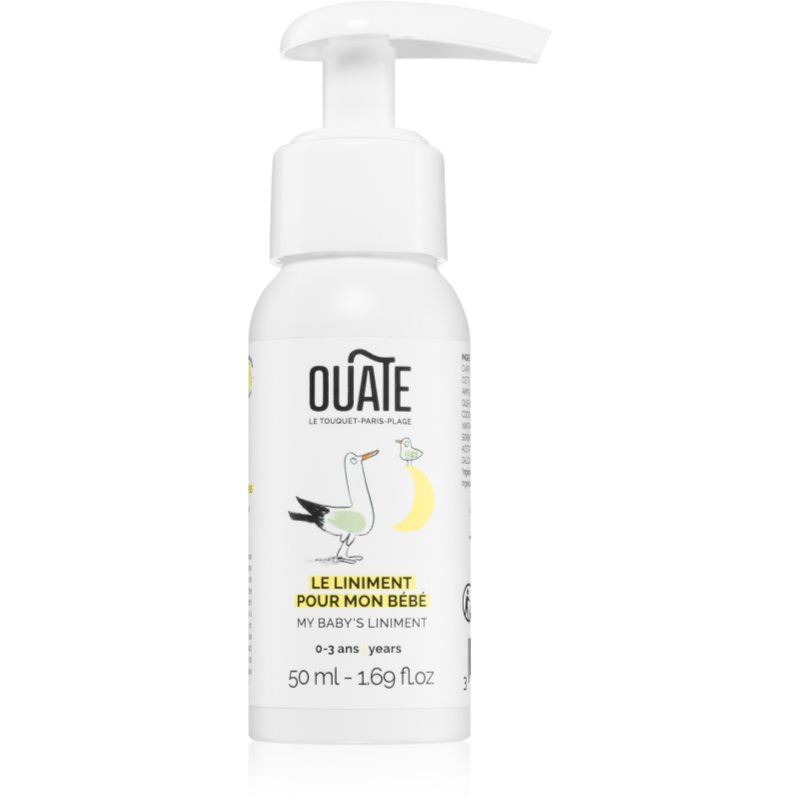 OUATE Liniment For My Baby gyengéd tisztító emulzió gyermekeknek születéstől kezdődően Mini 50 ml-Ár