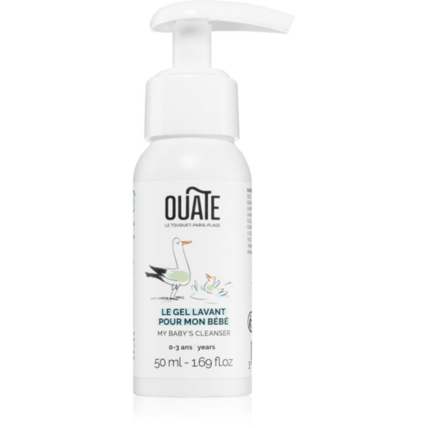 OUATE Washing Gel For My Baby gyengéd tusfürdő gél gyermekeknek születéstől kezdődően Mini 50 ml-Ár