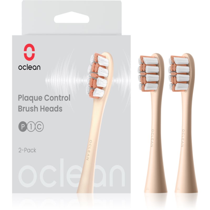 Oclean Plaque Control Medium tartalék kefék Gold 2 db-Ár