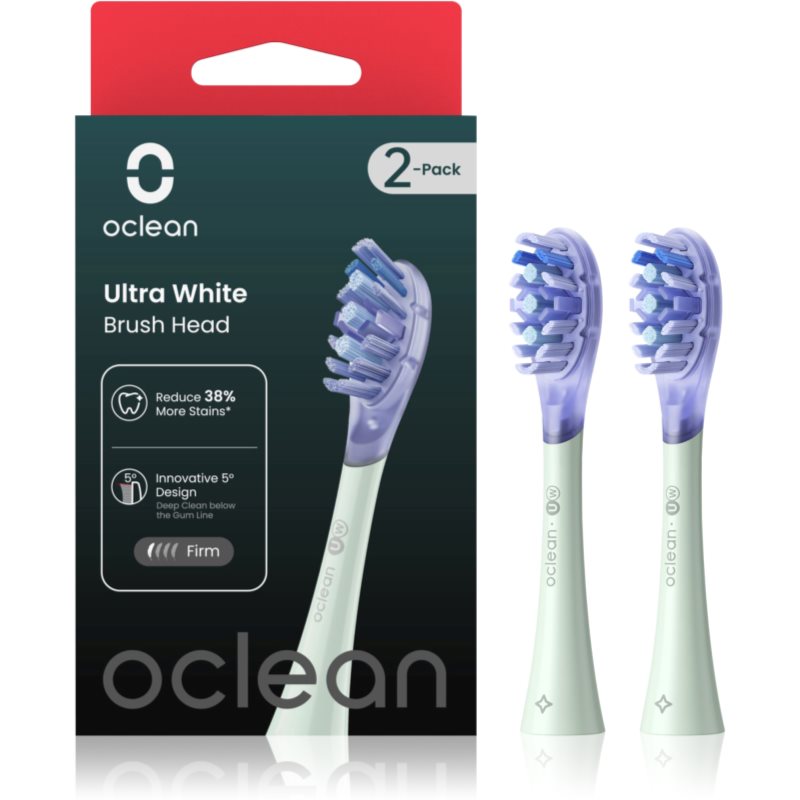 Oclean Ultra White UW01 tartalék kefék Green 2 db-Ár