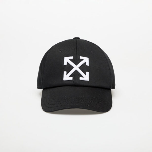 Off-White Arrow Drill Baseball Cap Black/ White Universal-alacsony-ár