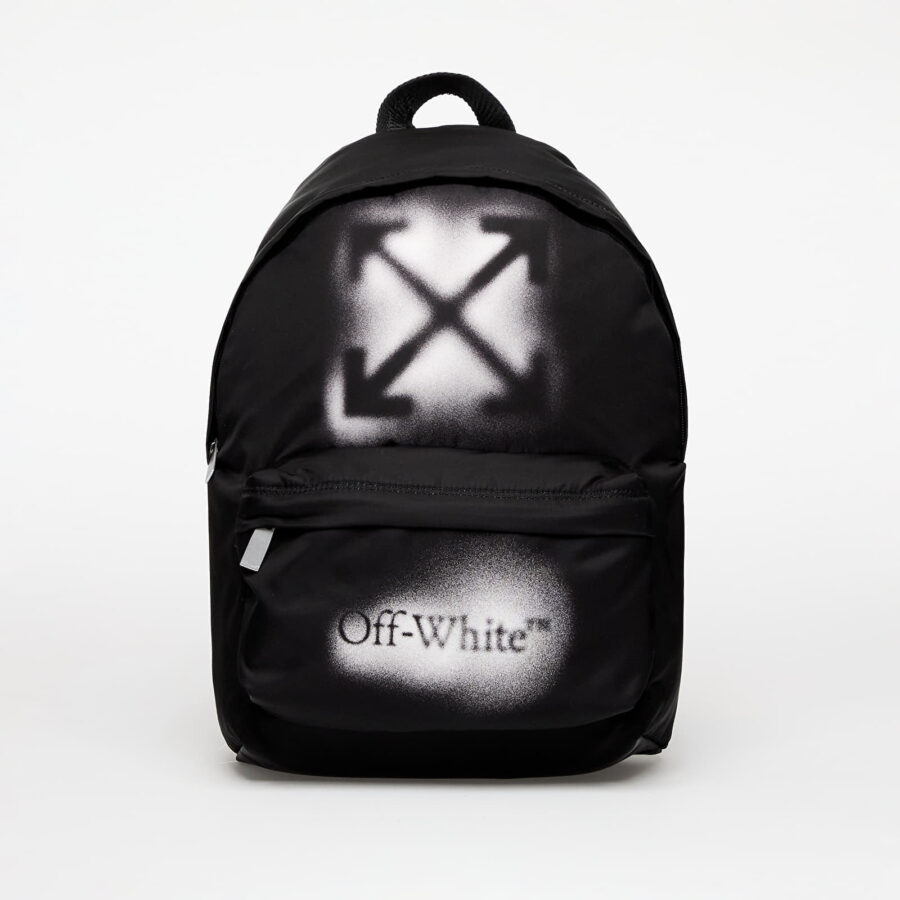 Off-White Arrow Spray Backpack Black/ White Universal-alacsony-ár