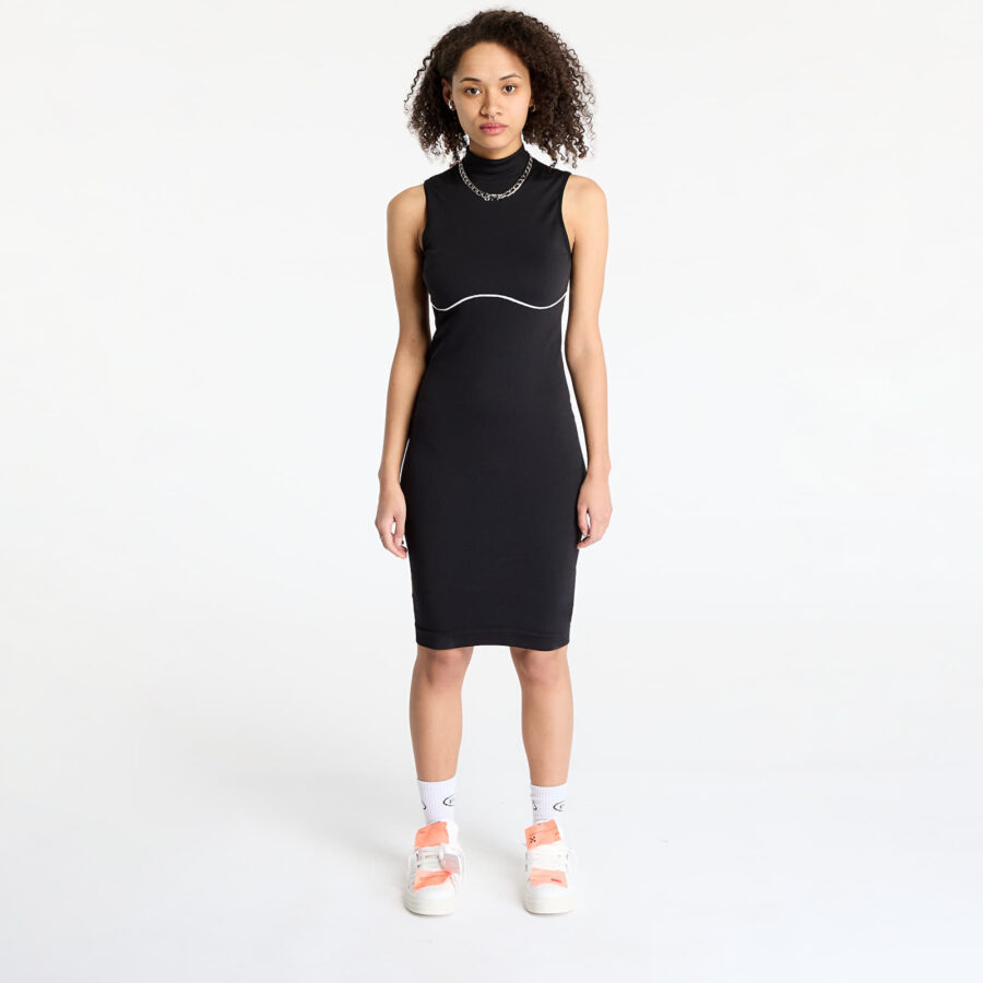 Off-White Athl Off Stamp Seaml Dress Black/ White XS/S-alacsony-ár