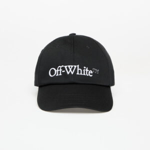 Off-White Drill Bookish Baseball Cap Black/ White Universal-alacsony-ár