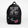 Off-White Kids Arrow Butterfly Backpack Black/ White Universal-alacsony-ár