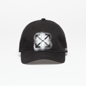 Off-White Kids Arrow Spray Baseball Cap Black/ White II-alacsony-ár