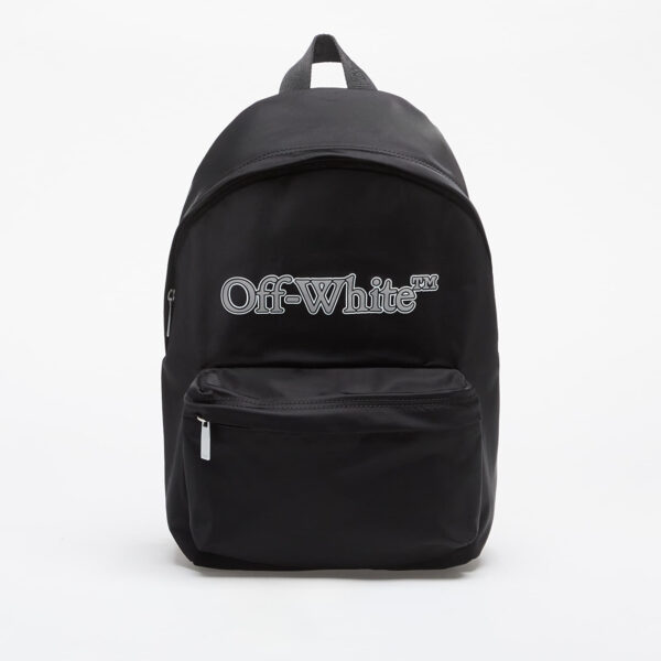 Off-White Kids Big Bookish Backpack Black/ Reflective Universal-alacsony-ár