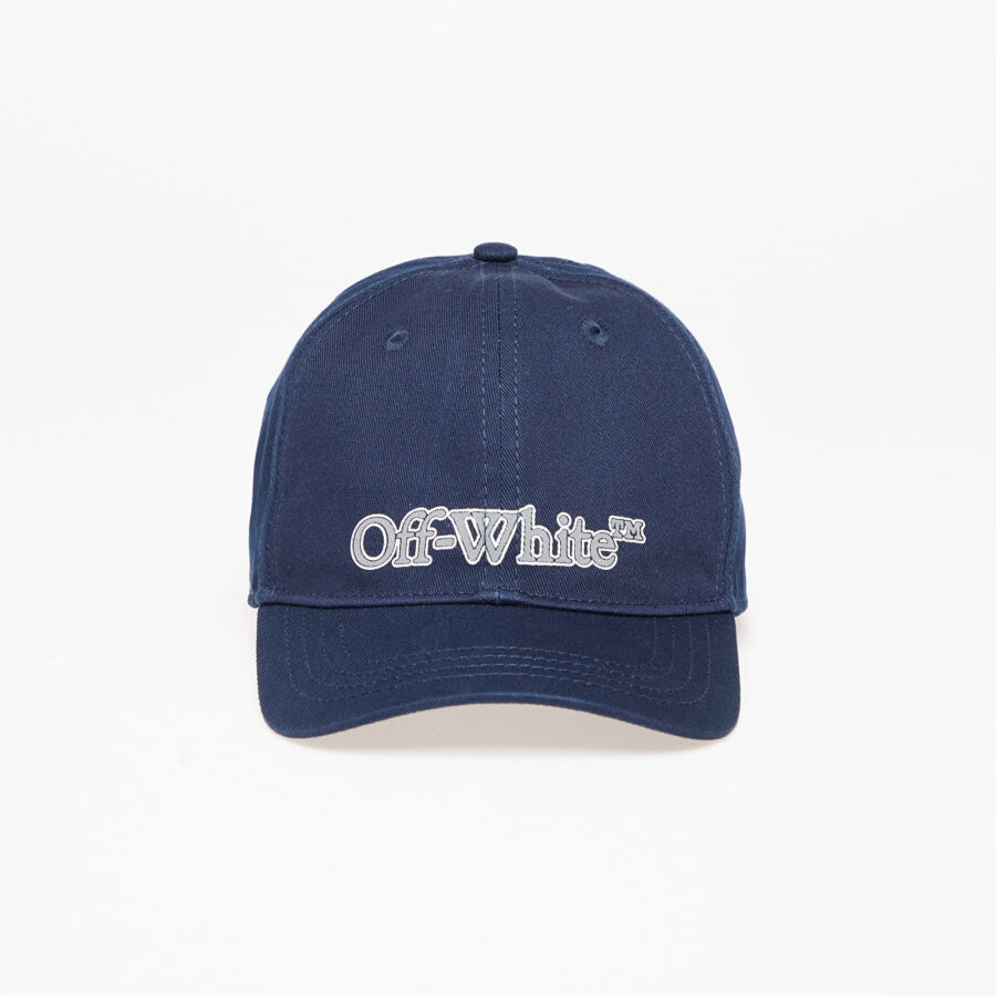 Off-White Kids Big Bookish Baseball Navy Blue/ Reflective I-alacsony-ár
