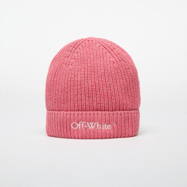 Off-White Kids Bookish Beanie Pink/ Off White I-alacsony-ár