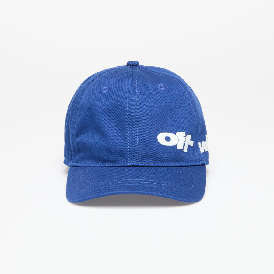 Off-White Kids Type Graphic Baseball Cap Blue/ White II-alacsony-ár