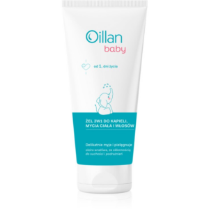 Oillan Baby Gentle Body Wash gyermek tisztító gél és sampon 3 az 1-ben 200 ml-Ár